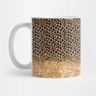 Leopard texture skin sparkle Mug